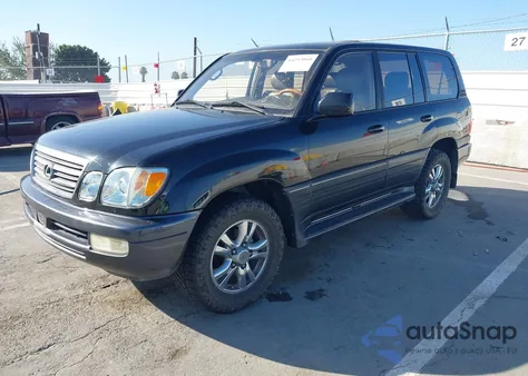 2003 Lexus Lx 470 z USA, uszkodzony, nr VIN JTJHT00W633533646